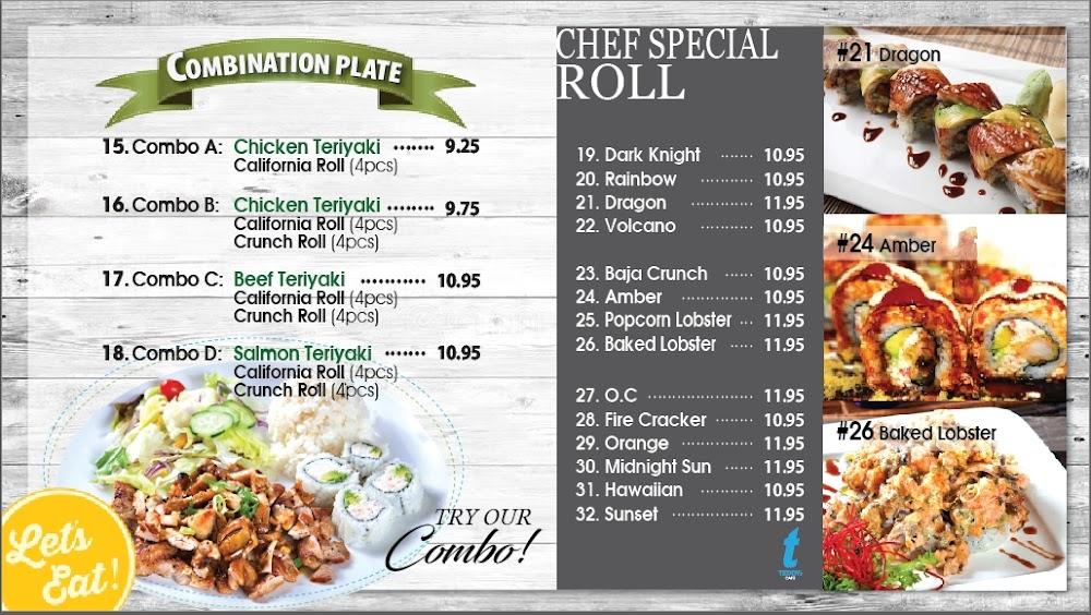 Teddy's Cafe | Teriyaki, Burger & Sushi Menu image 2